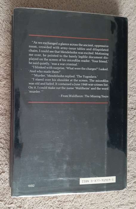 Waldheim: The Missing Years - Author: Robert Edwin Herzsrein