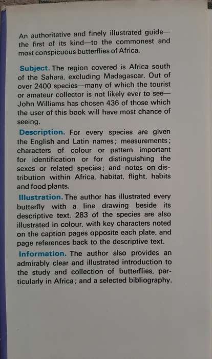 A Field Guide to the Butterflies of Africa - Author: John G. Williams