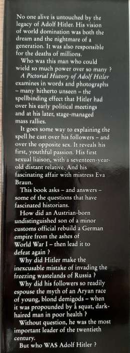 A Pictorial History of Adolf Hitler - Author: Nigel Blundell
