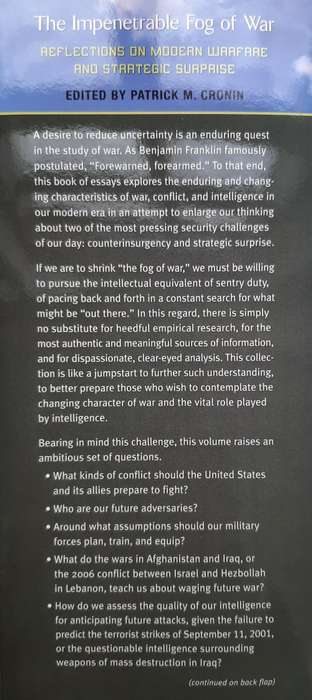 The Impenetrable Fog of War - Edited: Patrick M. Cronin