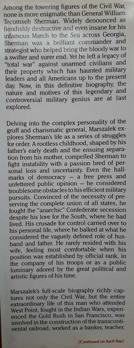 Sherman: A Soldiers Passion for Order - Author: John F. Marszalek