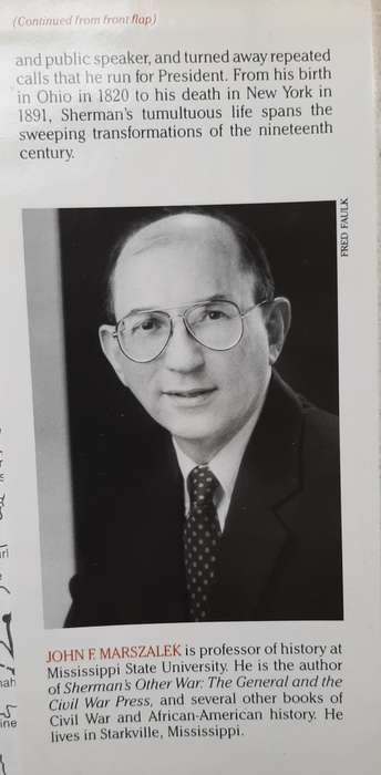 Sherman: A Soldiers Passion for Order - Author: John F. Marszalek
