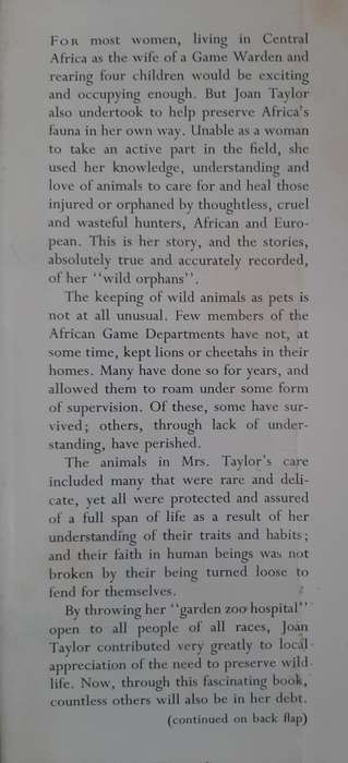 An African Zoo in the Family - Author: Joan Winifred Taylor