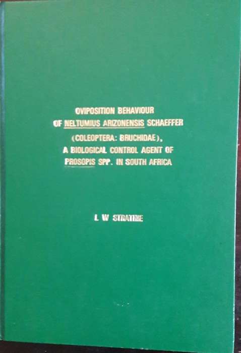 Oviposition Behaviour - L W Strathie