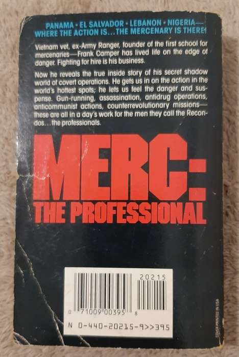 MERC: The Professional - Author: Frank Camper