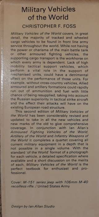 Military Vehicles of the World - Author: Christopher F. Foss