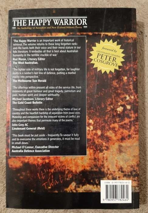 The Happy Warrior - Author: Paul Berrett (Warrant Officer Class 2) and Kerry B. Collison