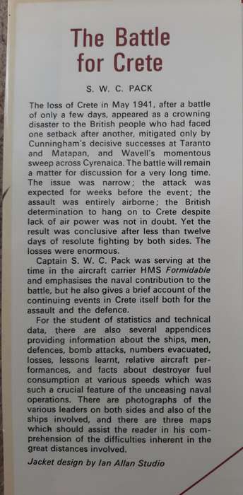 The Battle for Crete - Author: S. W. C. Pack