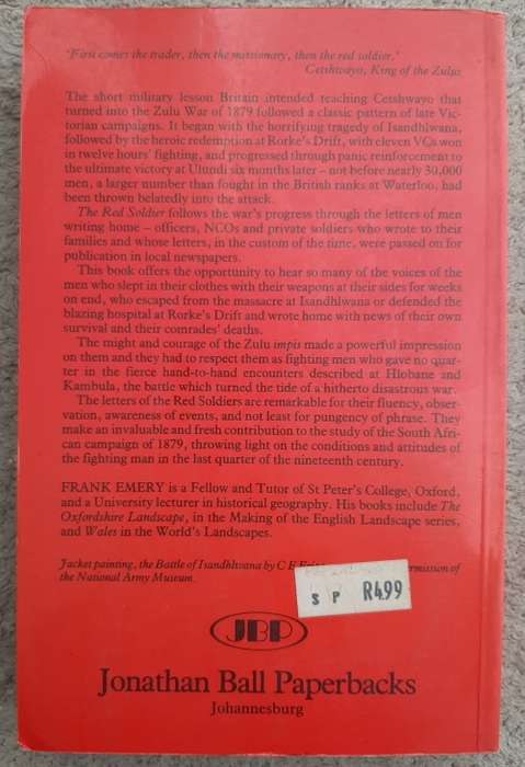 The Red Soldier: The Zulu War 1879 - Author: Frank Emery