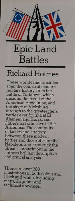 Epic Land Battles - Richard Holmes