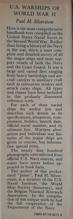 Japanese Warships of World War II - Author: A. J. Watts