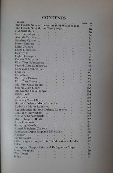 French Warships of World War II - Author: Jean Labayle Couhat