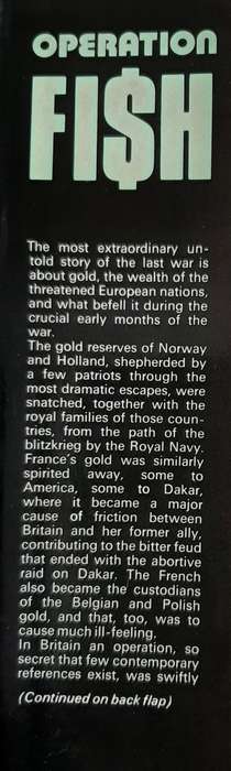 Operation Fish: The Race to Save Europe`s Wealth 1939-45 - Author: Alfred Draper