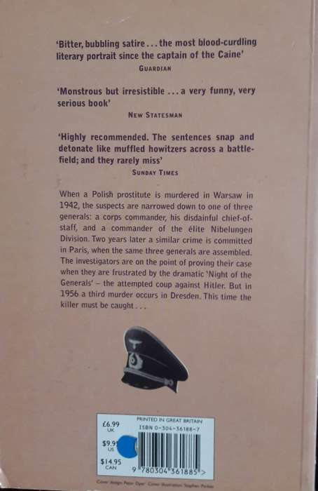 The Night of the Generals - Hans Hellmut Kirst