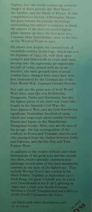 Fighter Aces - Author: Christopher Shores