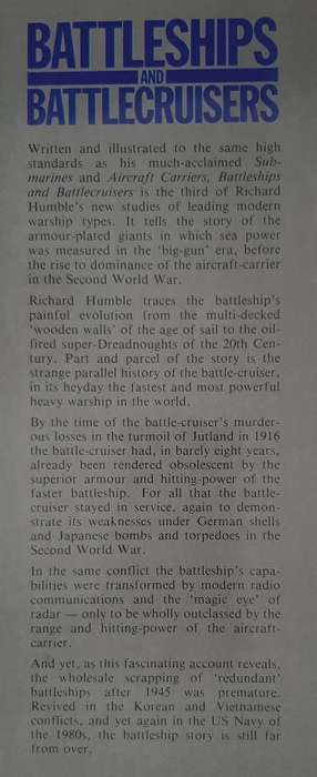 Battleships and Battlecruisers - Author: Richard Humble
