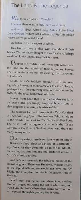 The Quivering Spear and other South African Legends and Fables - Author: Thomas A Nevin