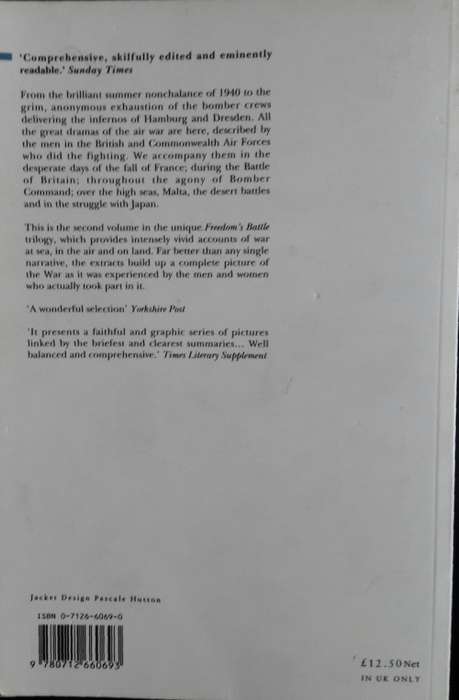 The War in the Air - Edited by Gavin Lyall