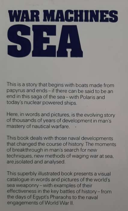 War Machines Sea from Phoenician galleys to Polaris submarines - Edited: Tom Perlmutter