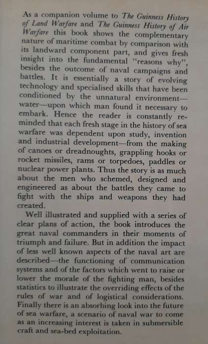 The Guinness History of Sea Warfare - Author: Gervis Frere-Cook & Kenneth Macskey