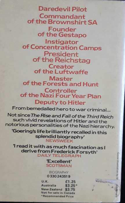 The Reich Marshal - Leonard Mosley