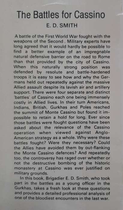 The Battles for Cassino - Author: E.D. Smith