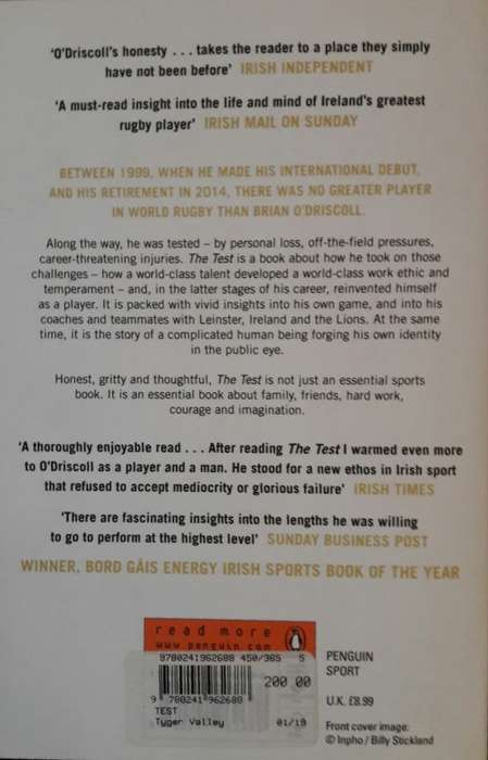 The Test - Brian O`Driscoll