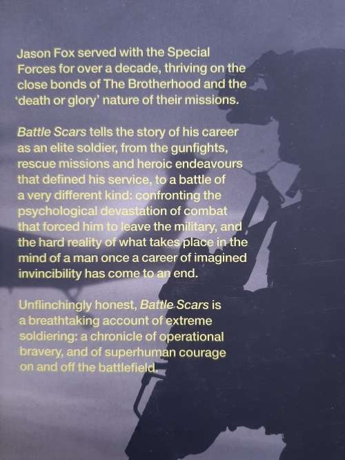 Battle Scars: A story of War & All that Follows - Author: Jason Fox with Matt Allen