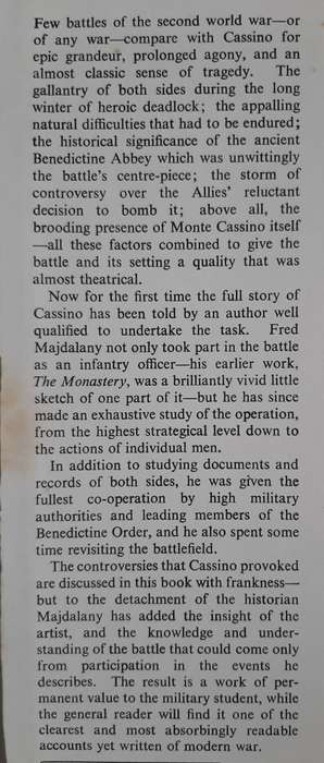 Cassino: Portrait of a Battle - Author: Fred Majdalany