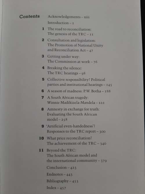 A Country Unmasked: Inside S.A.`s Truth & Reconciliation Commission By Alex Boraine