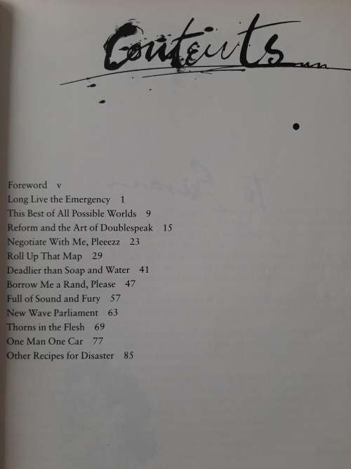 S.A. Flambé and Other Recipe for Disaster By Derek Bauer & Susan de Villiers