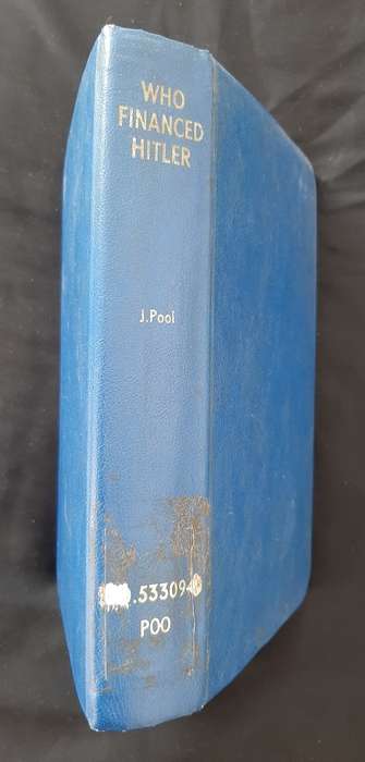 Who Financed Hitler By James Pool & Suzanne Pool