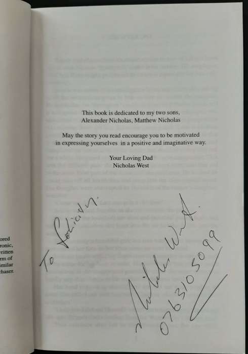 Absence of Innocence By Nicholas West SIGNED
