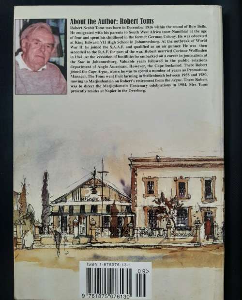 Logan`s Way:The Life & Times of J.D. Logan...a Matjiesfontein Chronicle By Robert N. Toms