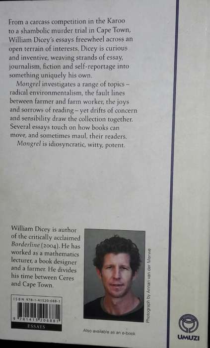 Essays - Mongrel - William Dicey