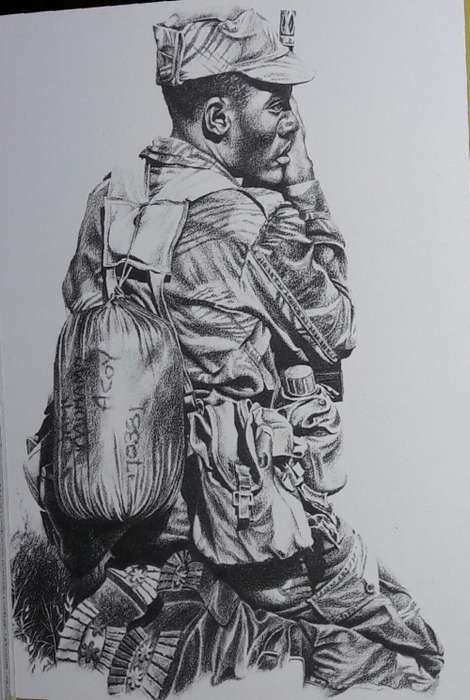 A War Artist`s Diary - Peter Badcock SIGNED