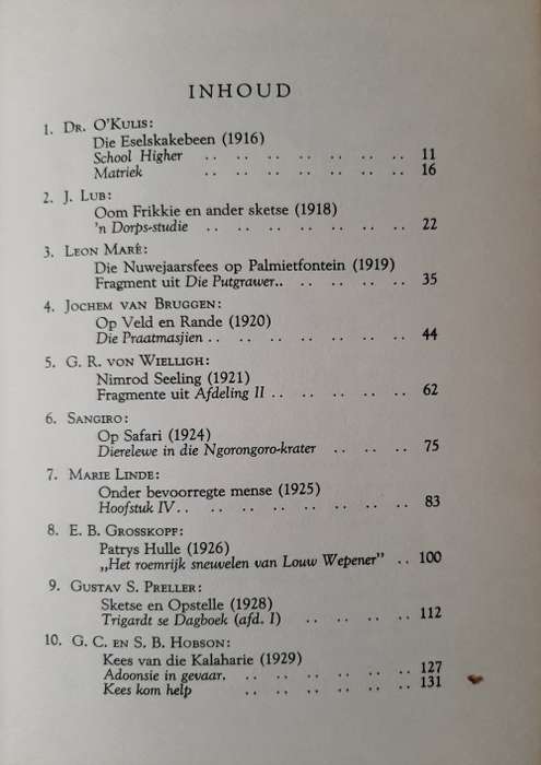 Vyftig Jaar 1914-1964 Gedenkbundel saamgestel uit die publikasies van J.L. van Schaik Beperk