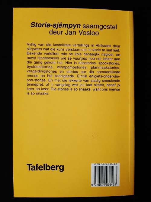 Storie-sjêmpyn: 50 humoristiese vertellings by Jan Vosloo