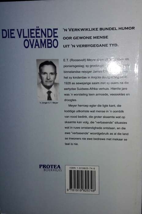 Die Vlieende Ovambo - E T Meyer