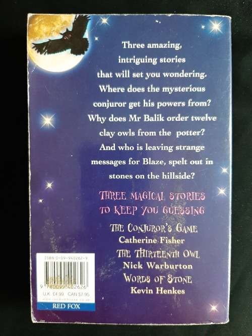 3 in 1 Magical Mystery Stories by Catherine Fisher, Nick Warburton & Kevin Henkes