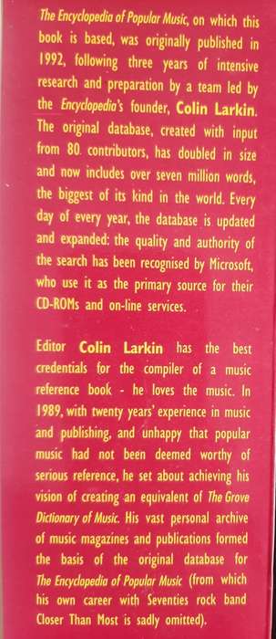 The Virgin Encyclopedia of Sixties Music by Colin Larkin