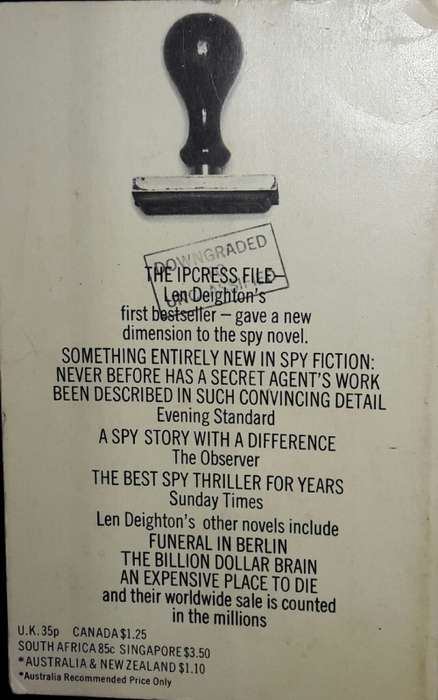 The IPCRESS File - Len Deighton