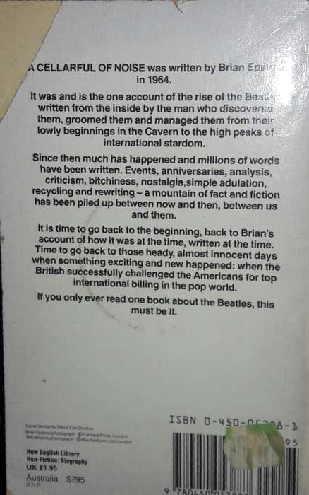 A Cellarful of Noise - Brian Epstein