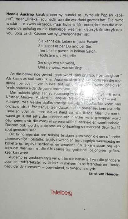 Die Leweis `n Grenshotel - Hennie Aucamp