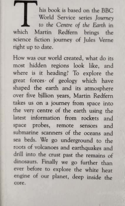 Journey to The Centre of The Earth: The New Geology by Martin Redfern