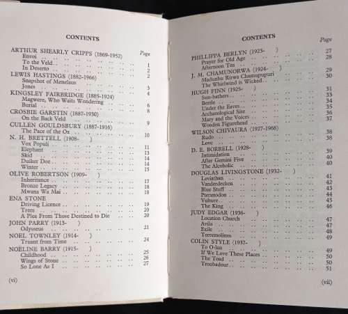 Poetry in Rhodesia: 75 Years by D.E. Finn(Edited & Annotated)