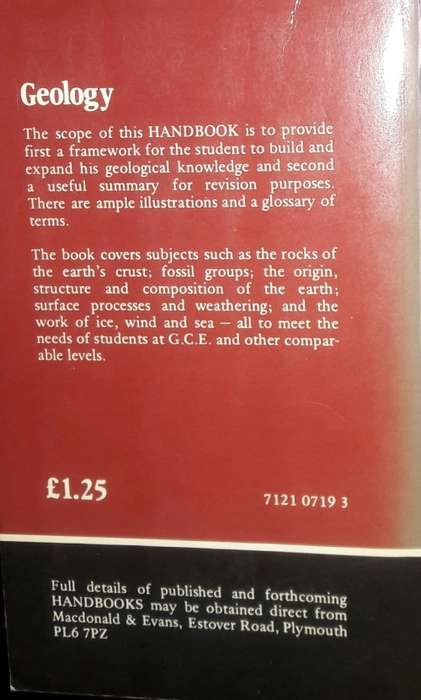 Geology - A W R Potter and H Robinson