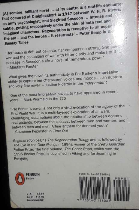 Regeneration - Pat Barker