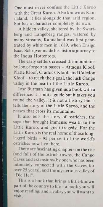 The Little Karoo by Jose Burman