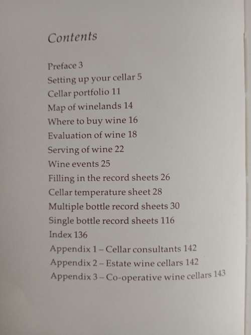 The South African Wine Cellar Book by Angela & Mark Lloyd, & Jacques Kempen